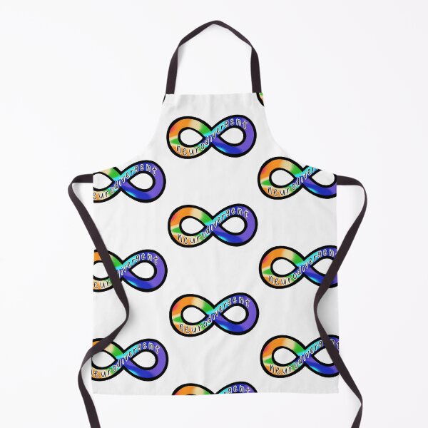 Artikelvorschau, Neurodivergentes Regenbogen-Unendlichkeitssymbol - Geothermie entworfen und verkauft von soulsongdesign.