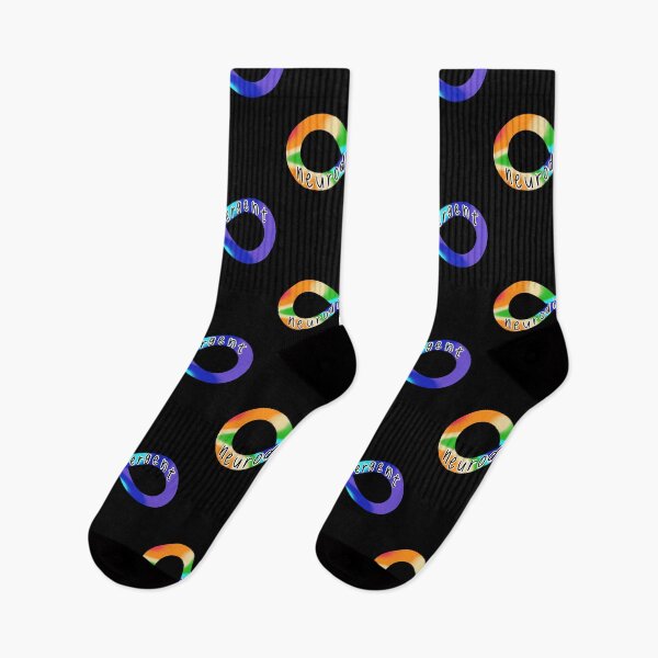 Item preview, Neurodivergent Rainbow Infinity Symbol - Geothermal designed and sold by soulsongdesign.