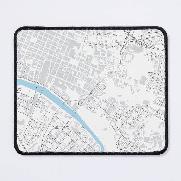 Item preview, Glasgow City Scotland Map Minimalist United Kingdom Home Decor Map designed and sold by SirajDecors.
