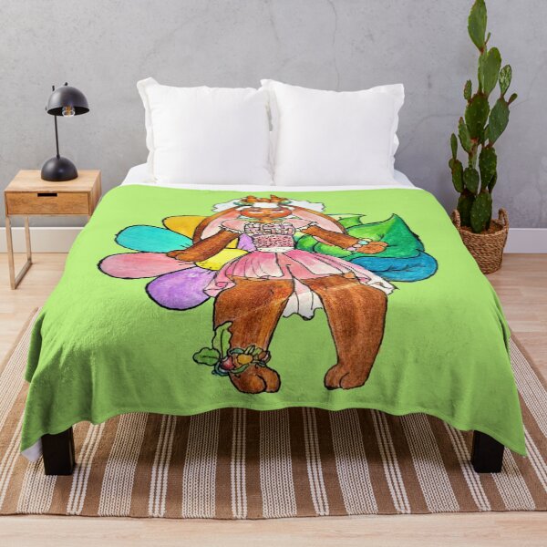 Item preview, The Easter Bunny - Carrot Queen (Soft Green) designed and sold by CoraDaffodil.