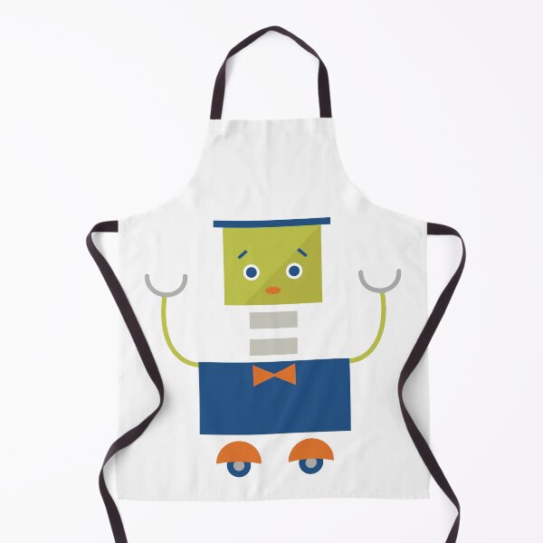 Item preview, Cute Blue and Green Robot designed and sold by StudioShine.