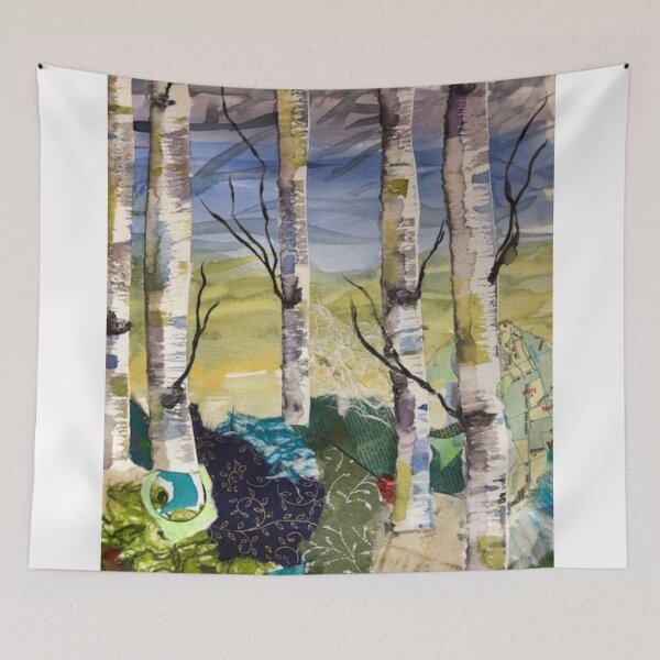 Item preview, Evening Sky Birch designed and sold by Anna-Switzer.