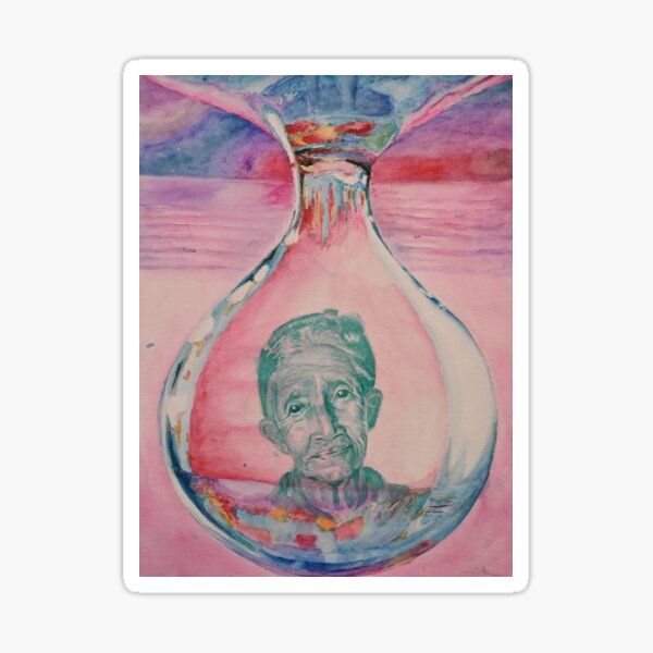 Waterdrop Rainbow Sticker