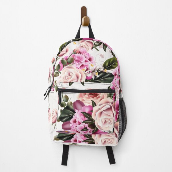 Item preview, Digital Pastel Pink Roses with Peony Floral Design designed and sold by WearWolfDesigns.