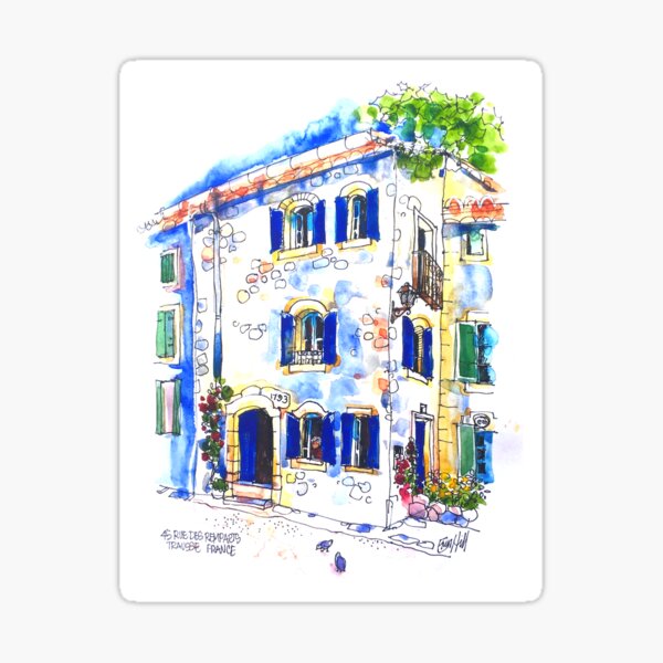 House on The Square, Trausse Minervois Sticker