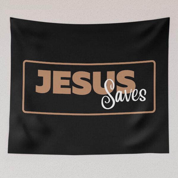 Item preview, JESUS SAVES designed and sold by Nancyanna.
