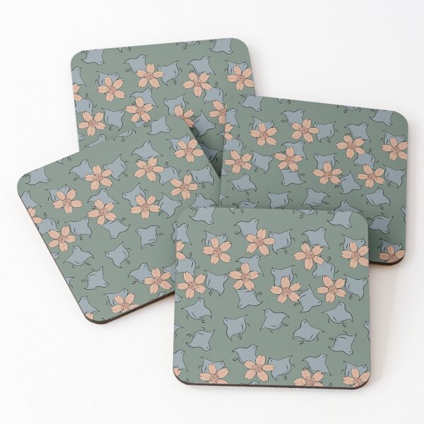 Item preview, Japanese chicks and flowers designed and sold by sluggraphix.