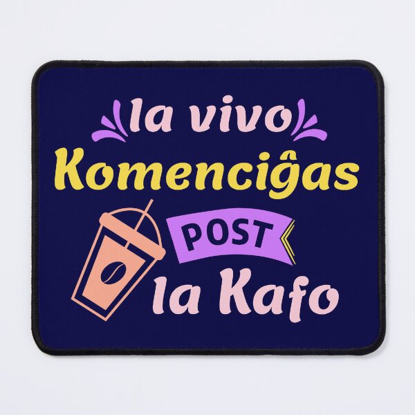 Item preview, La vivo komenciĝas post la kafo designed and sold by Zebastjan Johanzen.