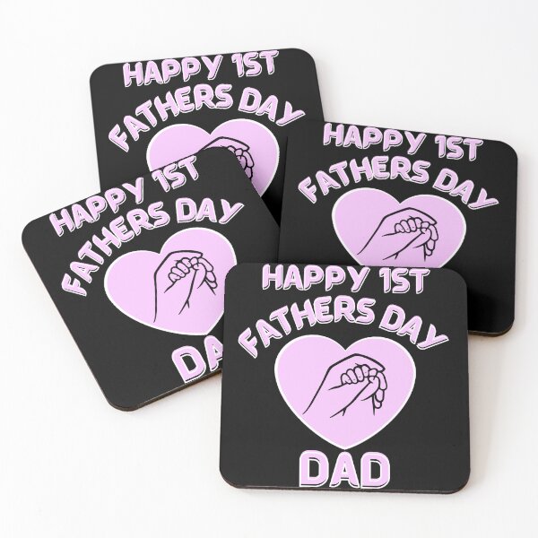 Item preview, Happy First Fathers Day Dad  designed and sold by BearCaveDesigns.