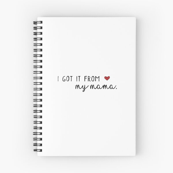 Item preview, I Got It from My Mama Sticker designed and sold by daisedaes.