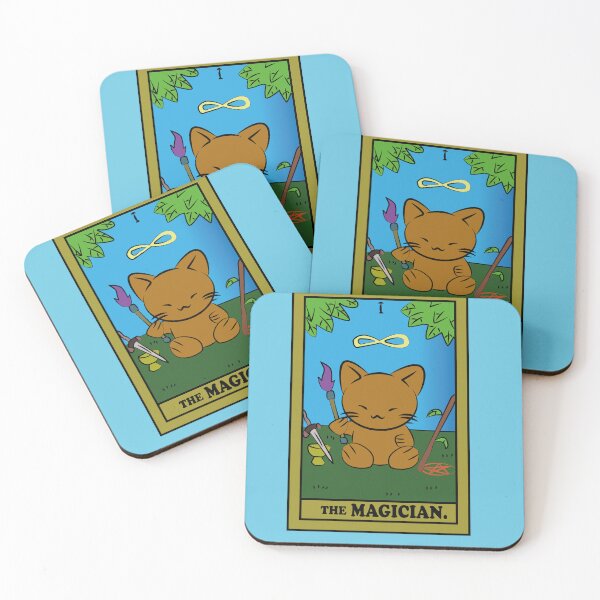 Item preview, TAROT CARDS | THE MAGICIAN. | CAT designed and sold by FalconLifeStore.