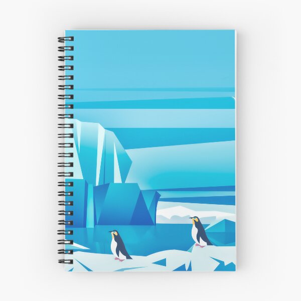 Item preview, Polar bear and penguins on the glacier designed and sold by AlexSin.