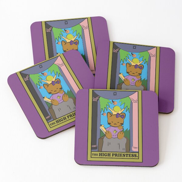 Item preview, TAROT CARDS | THE HIGH PRIESTESS. | CAT designed and sold by FalconLifeStore.