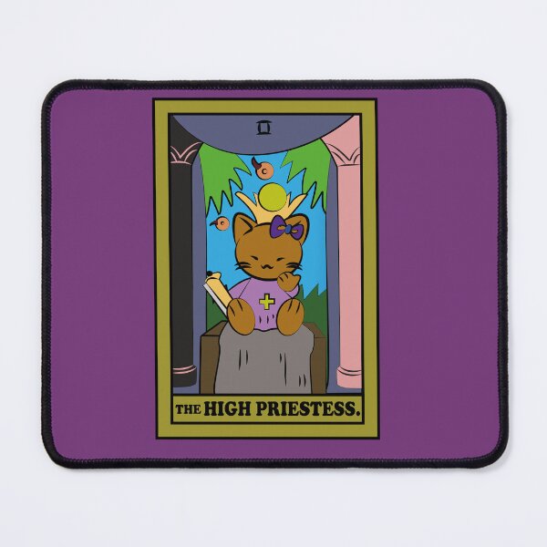 Item preview, TAROT CARDS | THE HIGH PRIESTESS. | CAT designed and sold by FalconLifeStore.