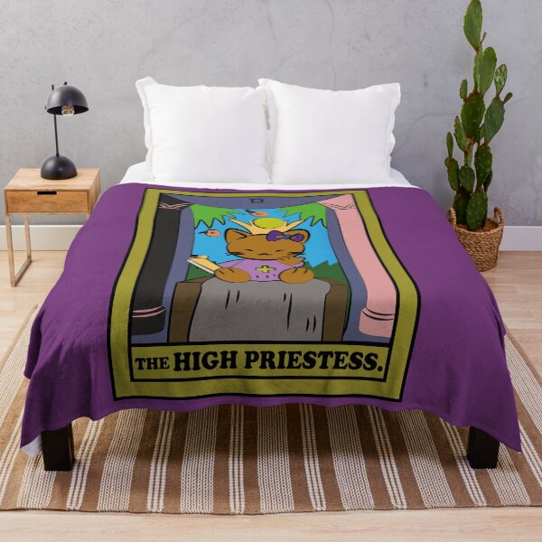 Item preview, TAROT CARDS | THE HIGH PRIESTESS. | CAT designed and sold by FalconLifeStore.