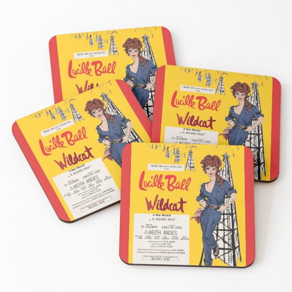 Item preview, LUCILLE BALL Wildcat Broadway musical poster designed and sold by Love30smovies.