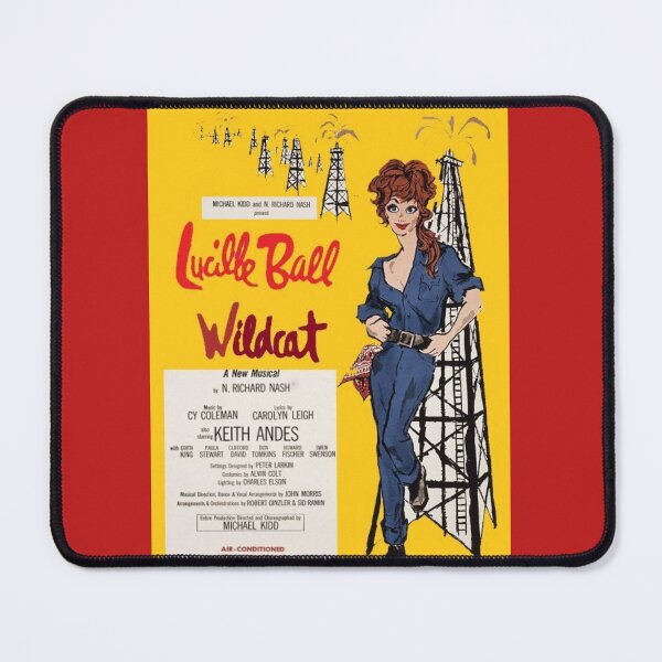 Item preview, LUCILLE BALL Wildcat Broadway musical poster designed and sold by Love30smovies.