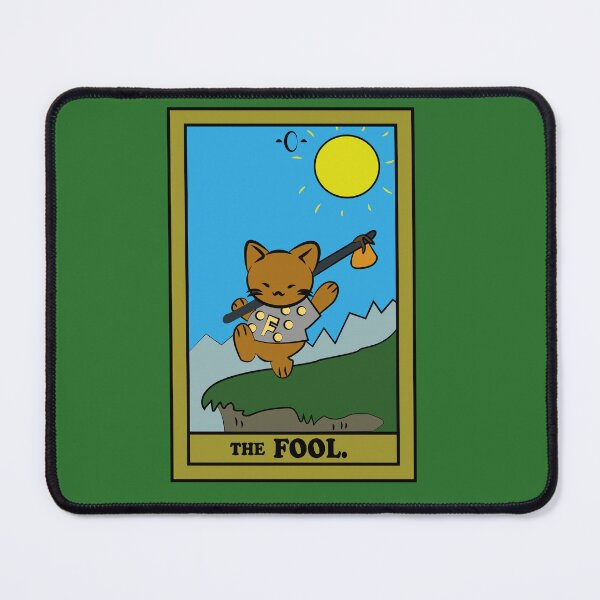Item preview, TAROT CARDS | THE FOOL. | CAT designed and sold by FalconLifeStore.