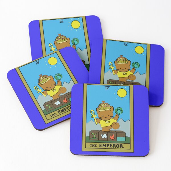 Item preview, TAROT CARDS | THE EMPEROR. | CAT designed and sold by FalconLifeStore.