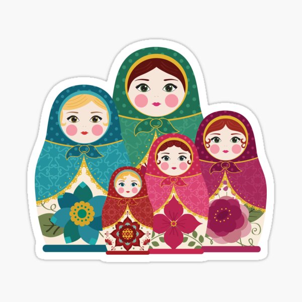 Item preview, Russian Dolls designed and sold by StudioShine.