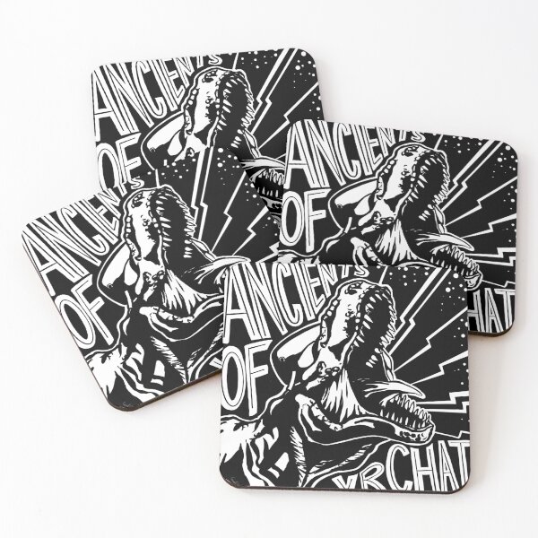 Item preview, Ancients of VRChat black and white designed and sold by Cauliflander.