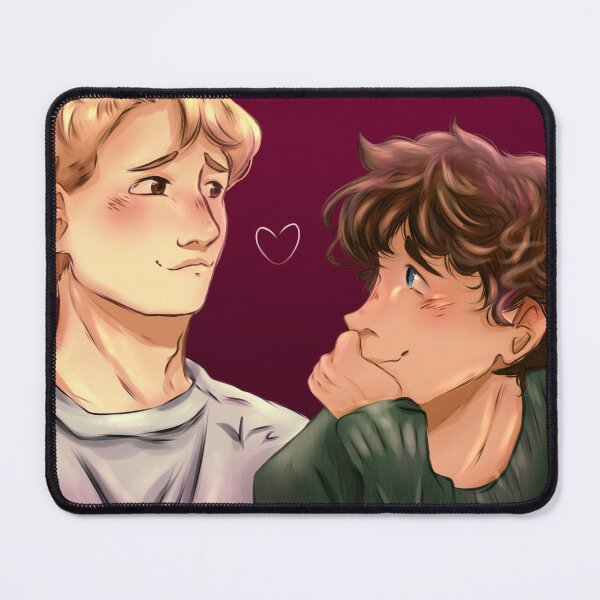 Item preview, Nick Nelson and Charlie Spring looking at each other designed and sold by Sophprano.