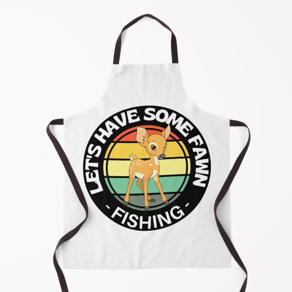 Item preview, Let's Have Some Fawn Fun Fishing Cute Fawn designed and sold by RGRamsey.