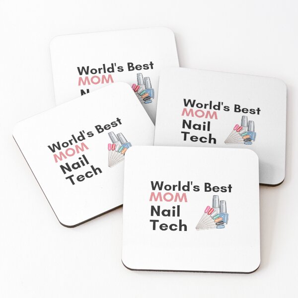 Item preview, World's Best Nail Tech mom designed and sold by 306Biz.