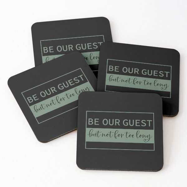 Item preview, Be Our Guest But Not For Too Long | Doormat designed and sold by Wagdy-online.