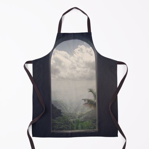Item preview, Rainy Forest Through Window designed and sold by NoSpecialShop.
