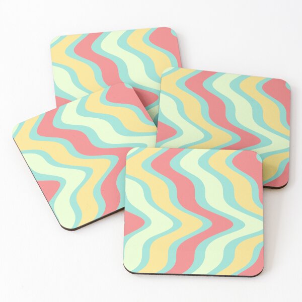 Item preview, Wavy Summer Stripes Pattern Design designed and sold by CamSkot.