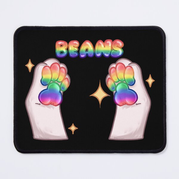 Item preview, BEANS! White Paws - Rainbow Beans designed and sold by HeartEsart.
