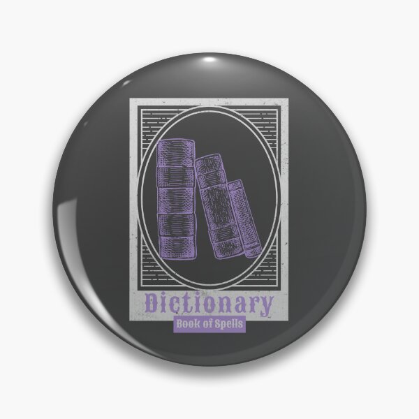 Item preview, Dictionary - Book of Spells (dark 2) designed and sold by Quirkdom.