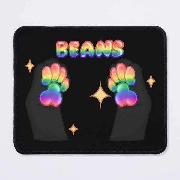 Item preview, BEANS! Black Paws - Rainbow Beans designed and sold by HeartEsart.