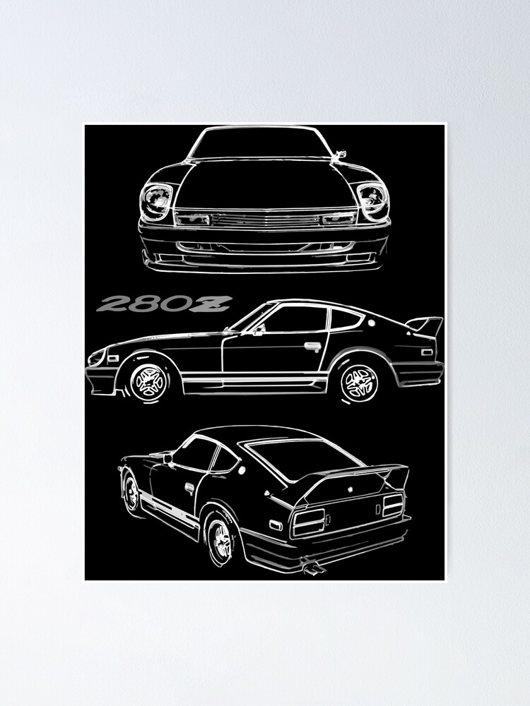 Póster for Sale con la obra «S30 280Z» de OlegMarkaryan