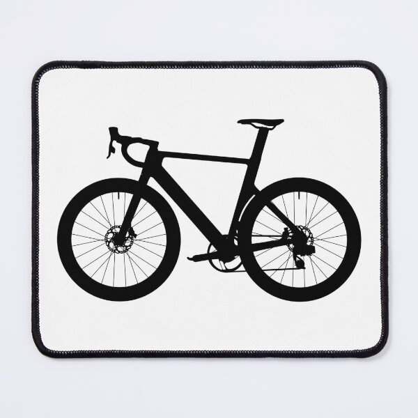 Item preview, Racing Bicycle, Racer triathlon street sport bike. Detailed vector illustration realistic silhouette designed and sold by Marcin Adrian.