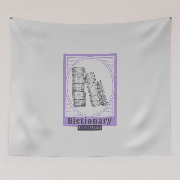 Item preview, Dictionary - Book of Spells (light 2) designed and sold by Quirkdom.