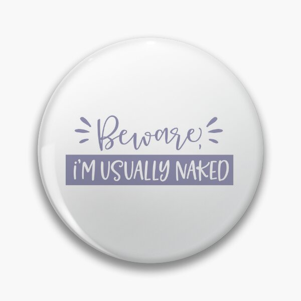 Item preview, Beware I'm Usually Naked | Doormat designed and sold by Wagdy-online.
