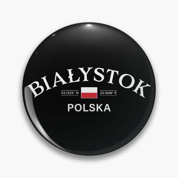 Item preview, Bialystok Polska (Poland) Polish Coordinates designed and sold by HakeDesign.