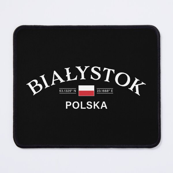 Item preview, Bialystok Polska (Poland) Polish Coordinates designed and sold by HakeDesign.