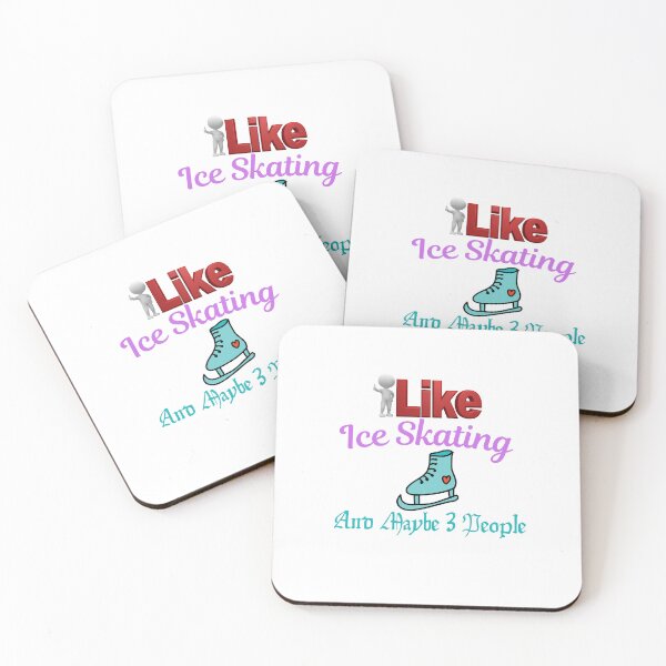 Item preview,  I Like Ice Skating And Maybe 3 People designed and sold by yassminishop.