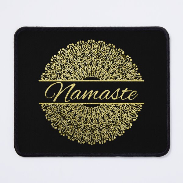 Item preview, Gold Namaste Mandala  designed and sold by OutcastBrain.