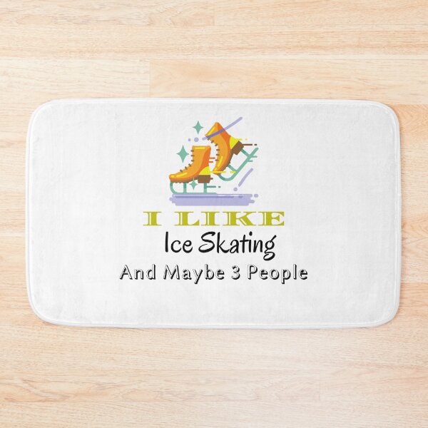 Item preview, I Like Ice Skating And Maybe 3 People designed and sold by yassminishop.