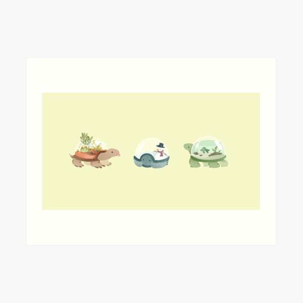 Odd Shells Art Print
