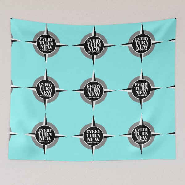 Item preview, Every Turn New Adventure Logo designed and sold by TheLaundryLady.