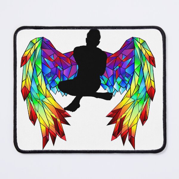 Item preview, Stained Glass Wings of an Angel- Winged Angel Design designed and sold by CreativNode.