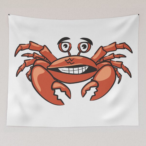 Item preview, angry crab designed and sold by mubeepixels.