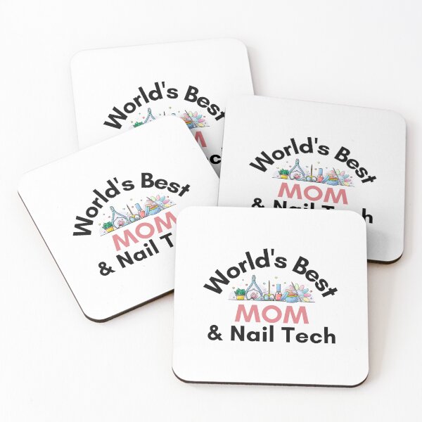 Item preview, World's Best Nail Tech mom designed and sold by 306Biz.