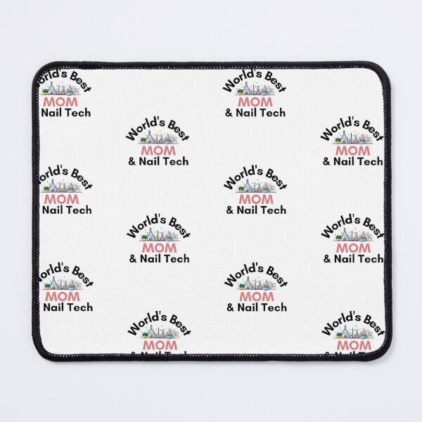Item preview, World's Best Nail Tech mom designed and sold by 306Biz.