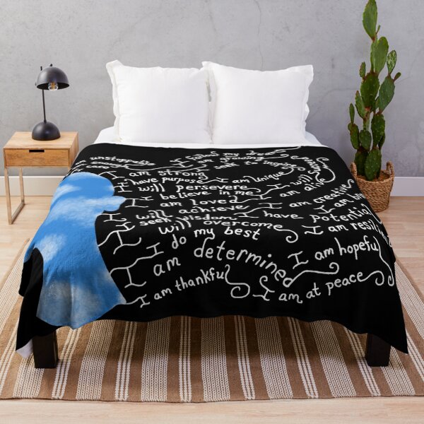 Item preview, Serene Sky Positive Affirmation Silhouette designed and sold by Deborah Camp.